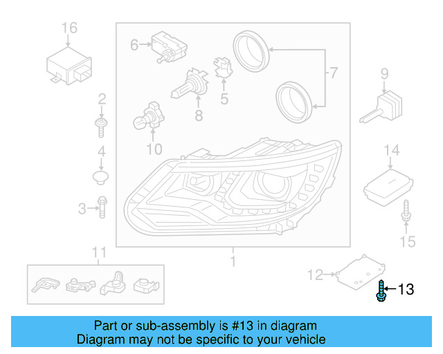 High Beam Bulb N-107-333-01 - View 5