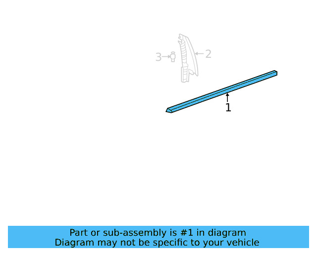 Belt Molding 17A-837-476-2ZZ - View 5