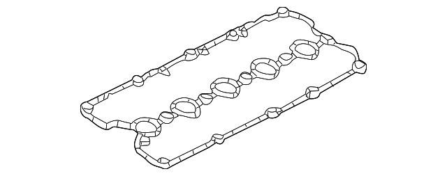 Engine Valve Cover Gasket 07K-103-483-B - View 8