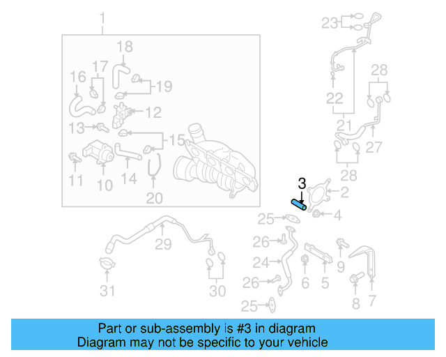 Exhaust Manifold Stud N-044-520-3 - View 17