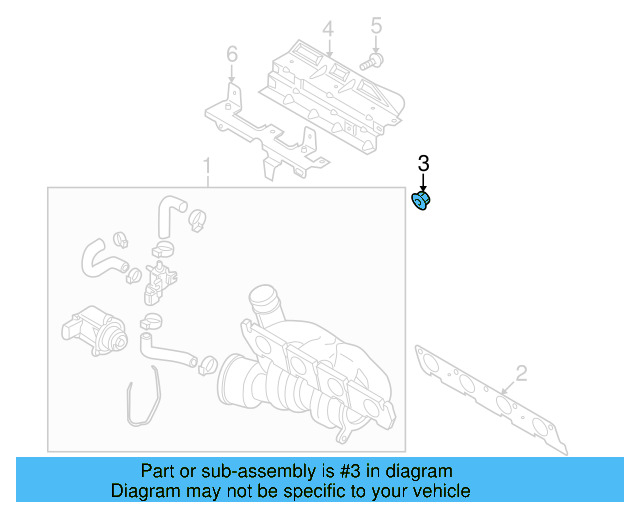 Exhaust Manifold Lock Nut N-908-946-01 - View 56