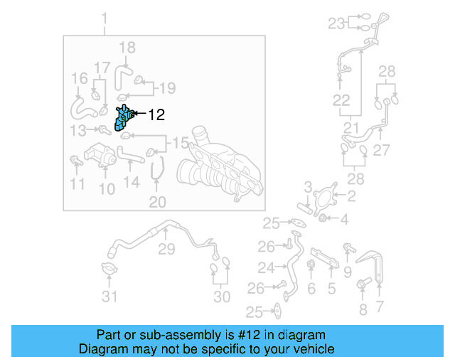 Solenoid Valve 06F-906-283-F - View 7