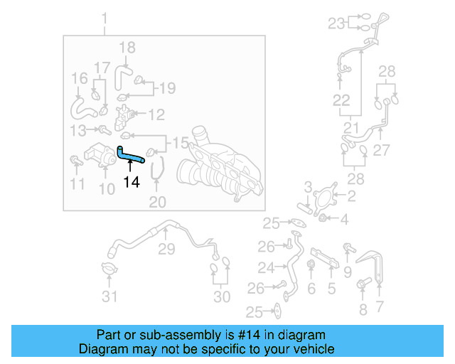 Lower Hose 06J-145-718-D - View 30