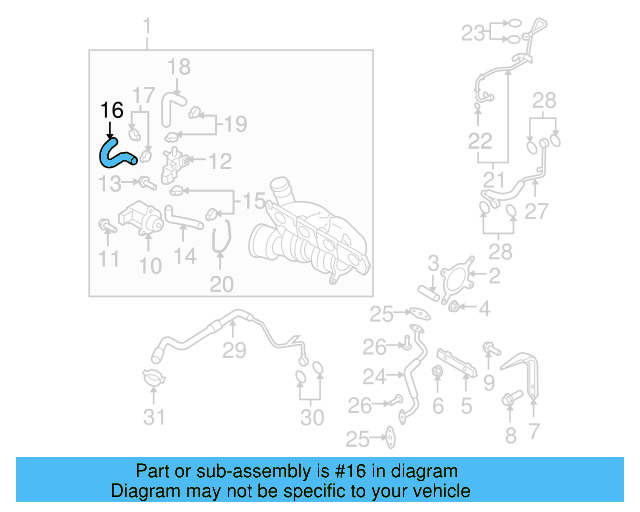 Hose 06J-145-718-E - View 8