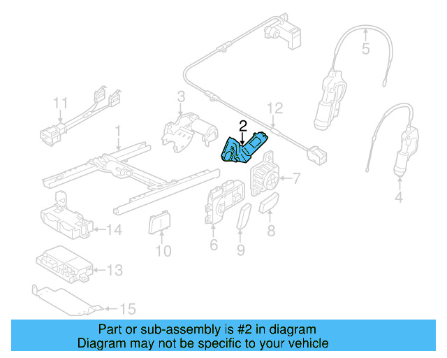 Adjust Motor 7L0-959-761-A - View 28