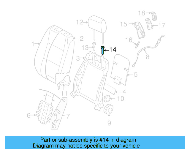 Headrest Guide 1K0-881-920-N-92W - View 7
