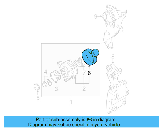 Rear Cap 059-903-193-C