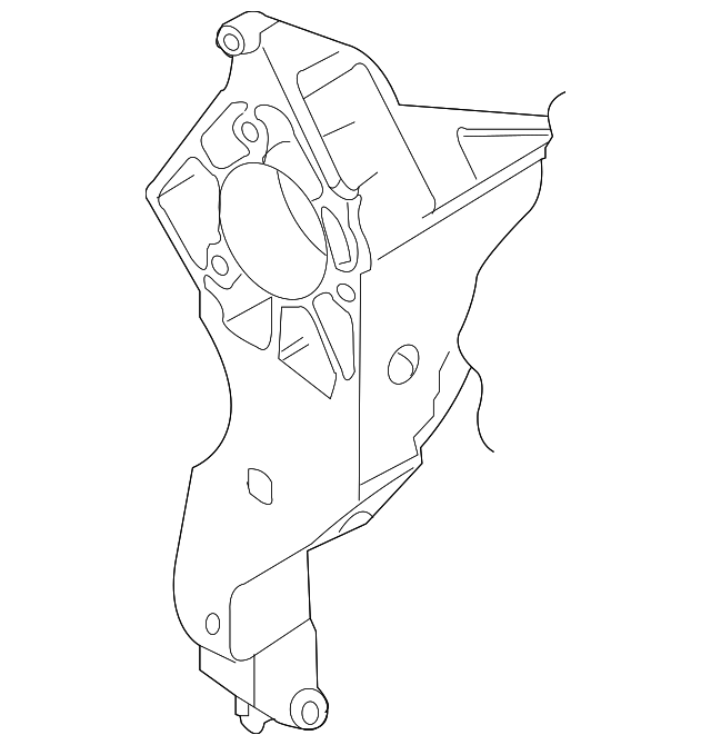 Alternator Bracket 03H-260-089-G - View 5