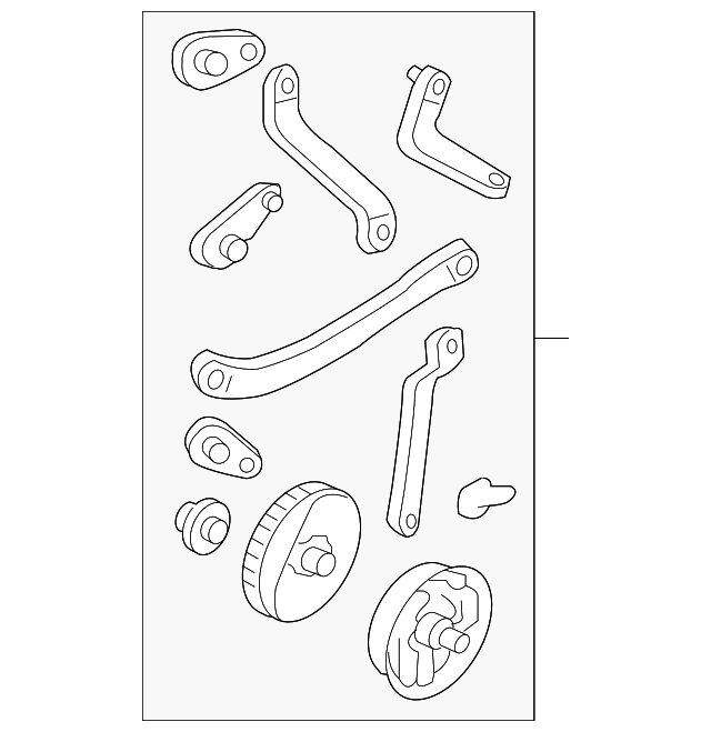 Lever Assembly 1K1-898-001 - View 4