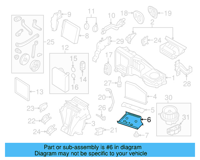 Air Filter Holder 1K0-819-422-B - View 23