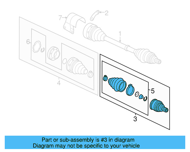 Outer Joint Assembly 5C0-498-099-C - View 20