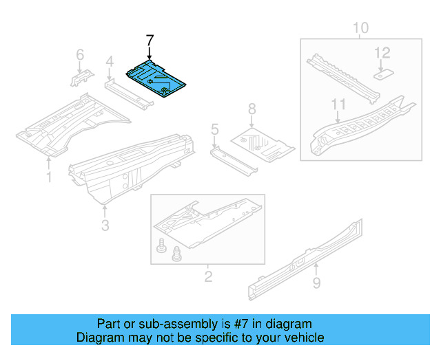 Floor Extension 7P0-803-206 - View 5