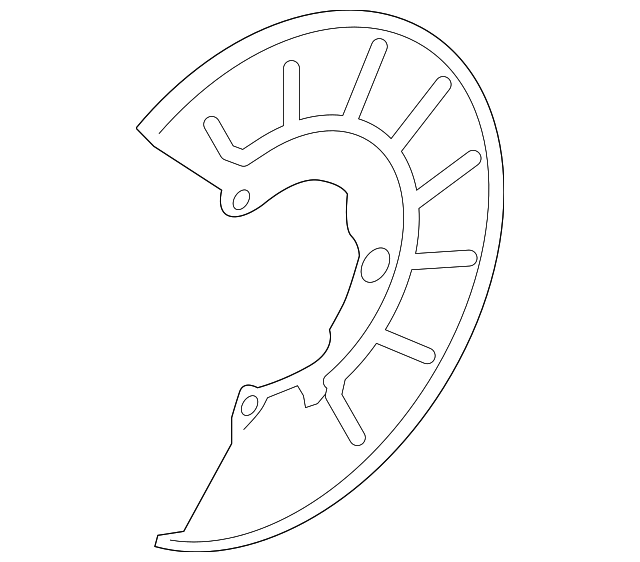 Splash Shield 1K0-615-312-F - View 35