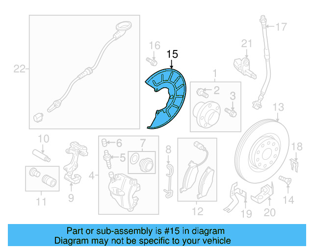 Splash Shield 1K0-615-312-F - View 13