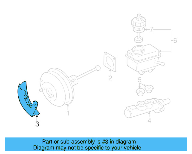 Master Cylinder 3A1-698-019 - View 7