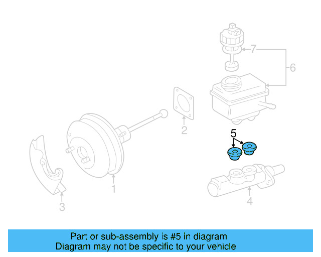 Master Cylinder Plug 357-611-817 - View 12
