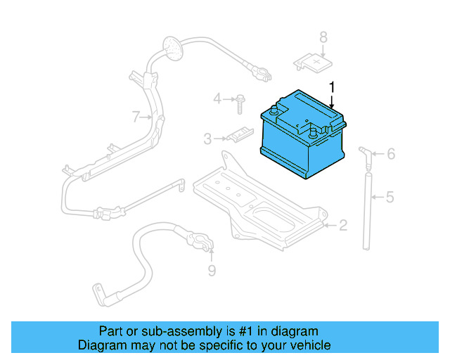 Vehicle Battery 000915105AF - View 5