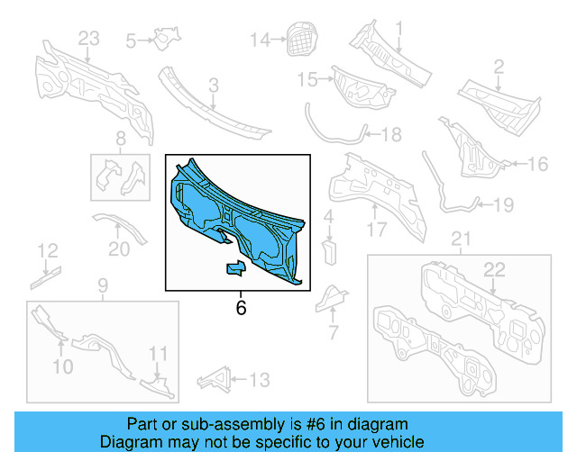 Dash Panel 7P0-803-147-A - View 8