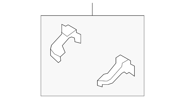 Radiator Support Access Cover Bracket 7P6-806-812-A - View 5