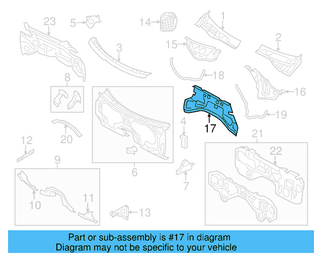 Water Deflector 7P6-819-523