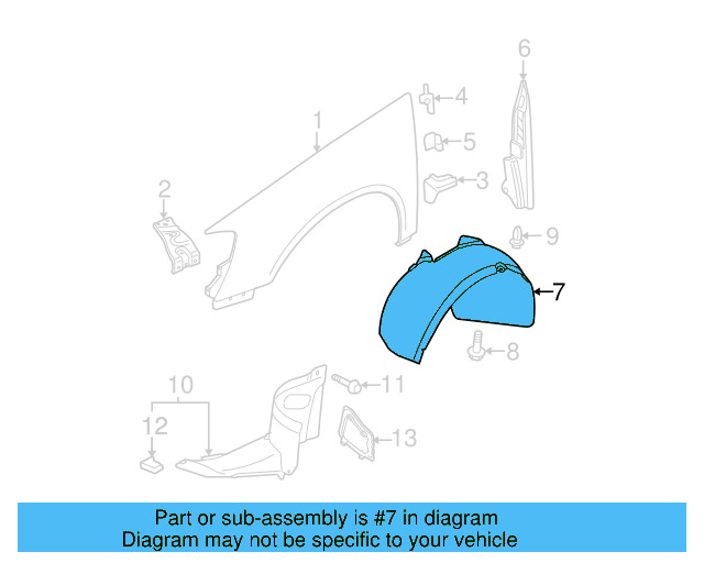 Fender Liner 3C0-805-978 - View 3