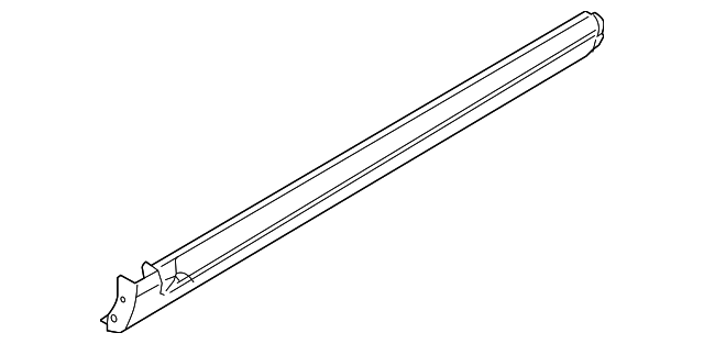 Rocker Molding 3C0-853-855-B-9B9
