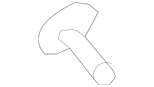 Wheel Opening Molding Grommet 3C0-853-586 - View 33