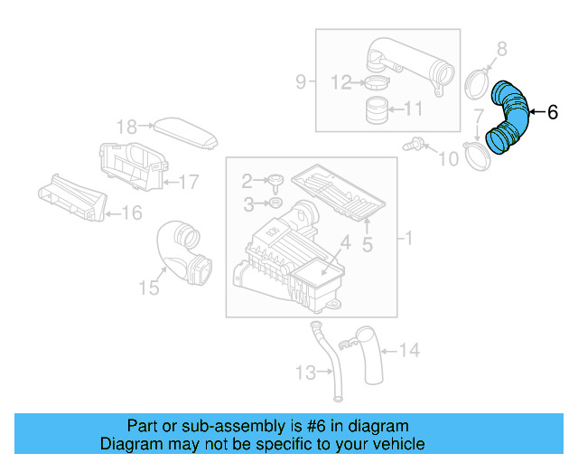 Connector Pipe 5C0-129-684-B - View 5