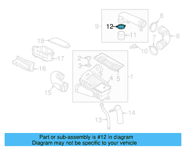 Intake Pipe Clamp N-102-960-01 - View 10