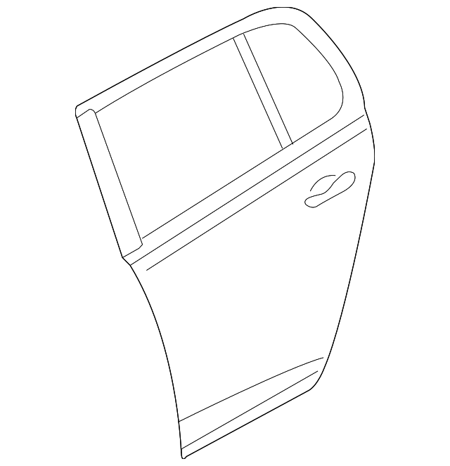 Door Shell 5K6-833-055-K - View 3