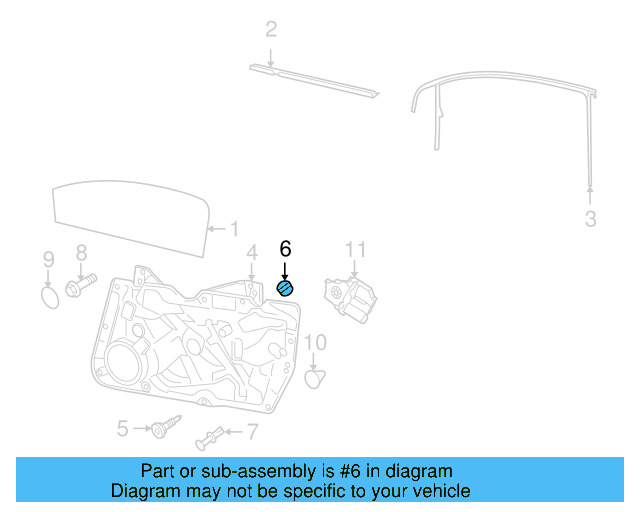 Regulator Module Clip 5K0-837-497 - View 3