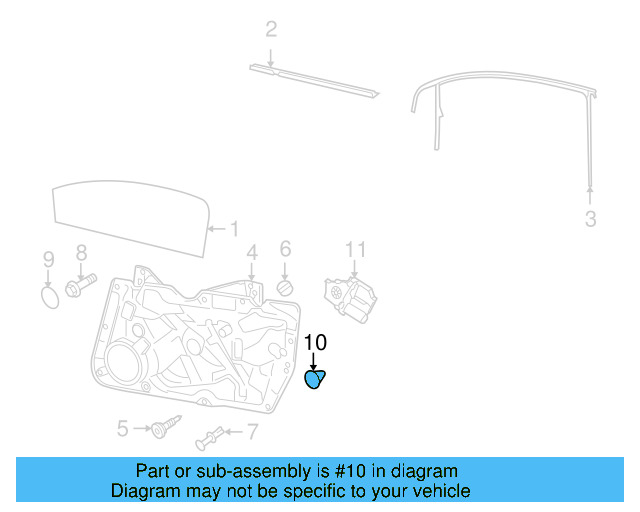 Regulator Module Guide 5K0-837-485 - View 4