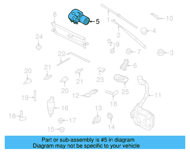 Wiper Motor 1Q1-955-119-C - View 7