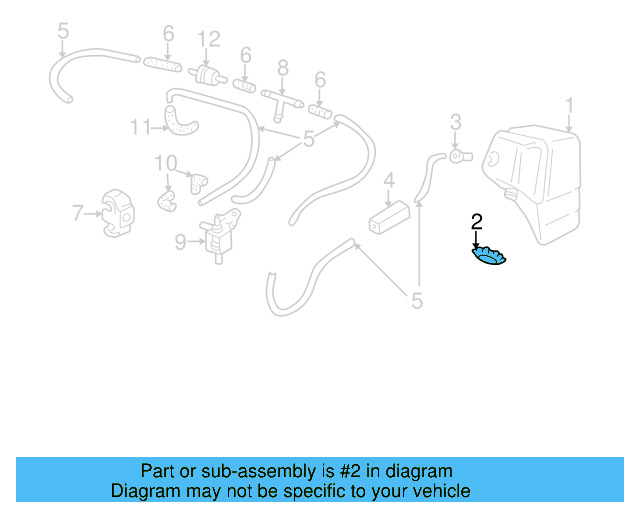 Vacuum Tank Nut 311-955-461 - View 4