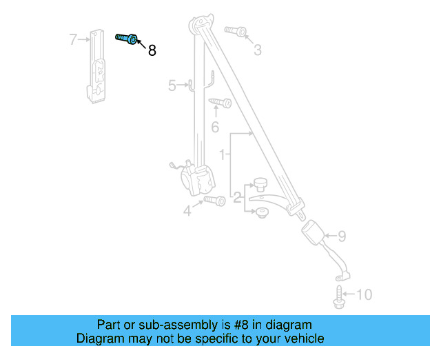 Adjuster Bolt N-105-724-01 - View 5