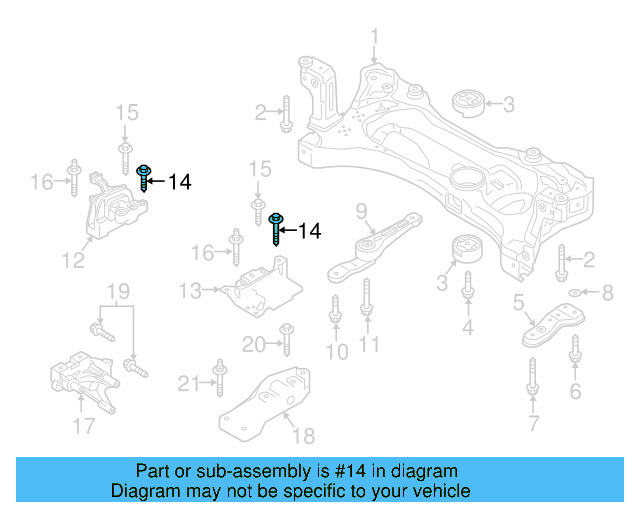 Trans Mount Bracket Stud N-911-270-01 - View 10