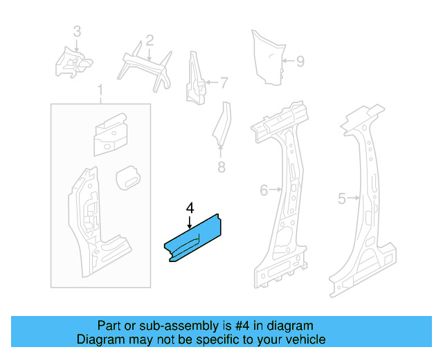 Inner Rocker 5C6810607G