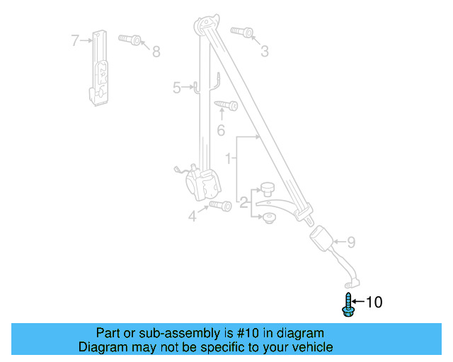 Buckle End Bolt N-910-326-02 - View 5