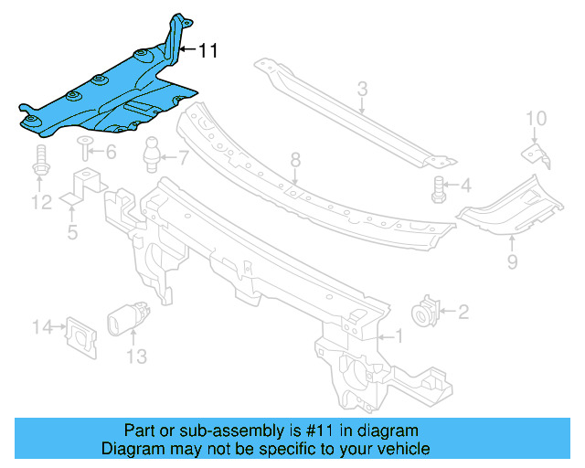 Splash Shield 7P0-825-285 - View 2