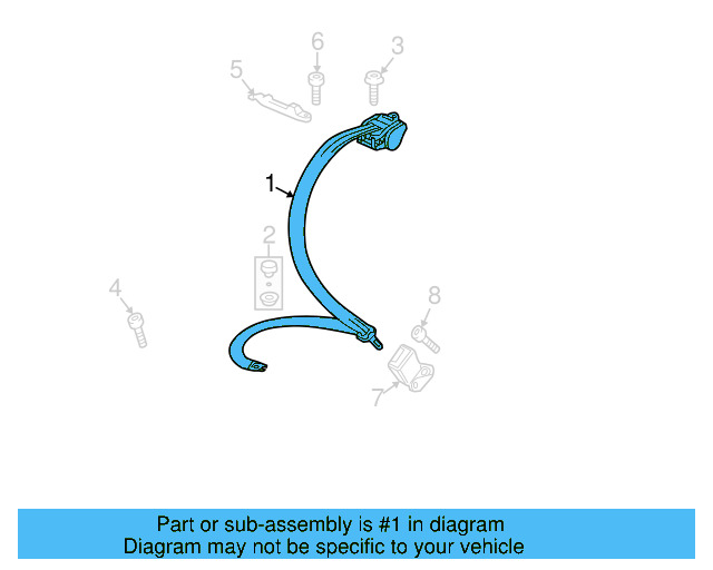 Seat Belt Assembly 3C8-857-806-D-RAA - View 6
