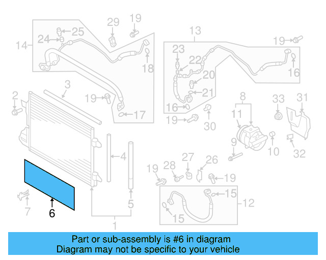Outer Grille 5N0-853-666-F-9B9 - View 3