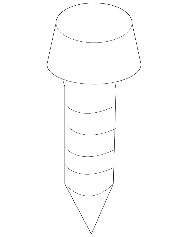 Heat Shield Rivet N-903-463-02 - View 3