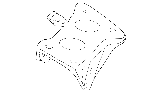 Axle Beam Bracket 1J0-501-546-C