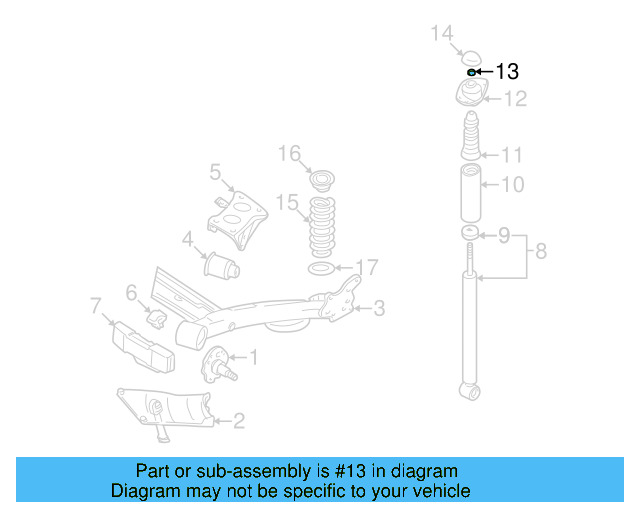 Top Nut N-104-037-02 - View 4