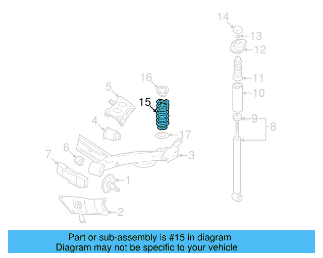 Coil Spring 1H5-511-115-H - View 3