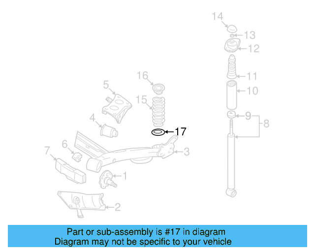 Spring Seat 1J0-512-109 - View 26