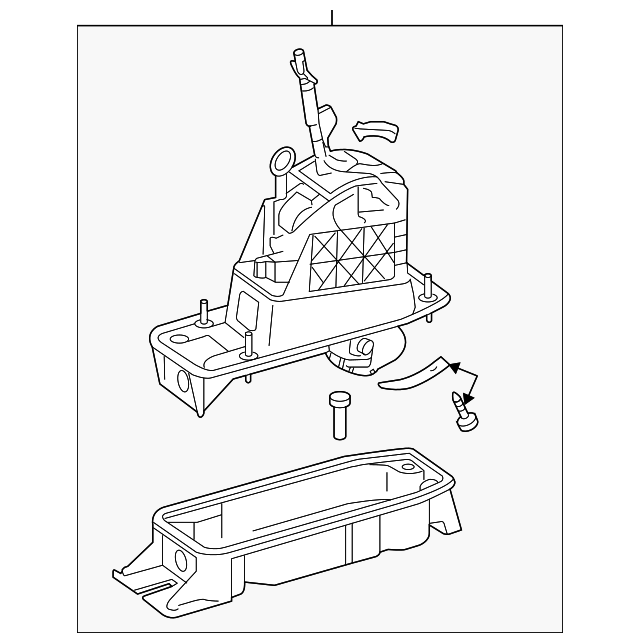Shift Knob 1K1-713-203-R-TVH