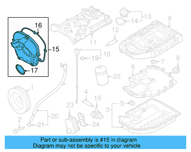 Front Cover 06K-109-210-AF - View 4