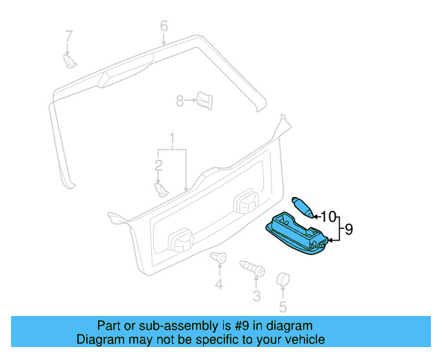 Luggage Lamp 1H0-947-101 - View 9