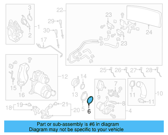 Cooler Gasket 04L-131-547 - View 8